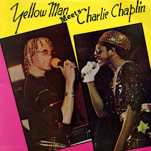 Yellow Man Meets Charlie Chaplin