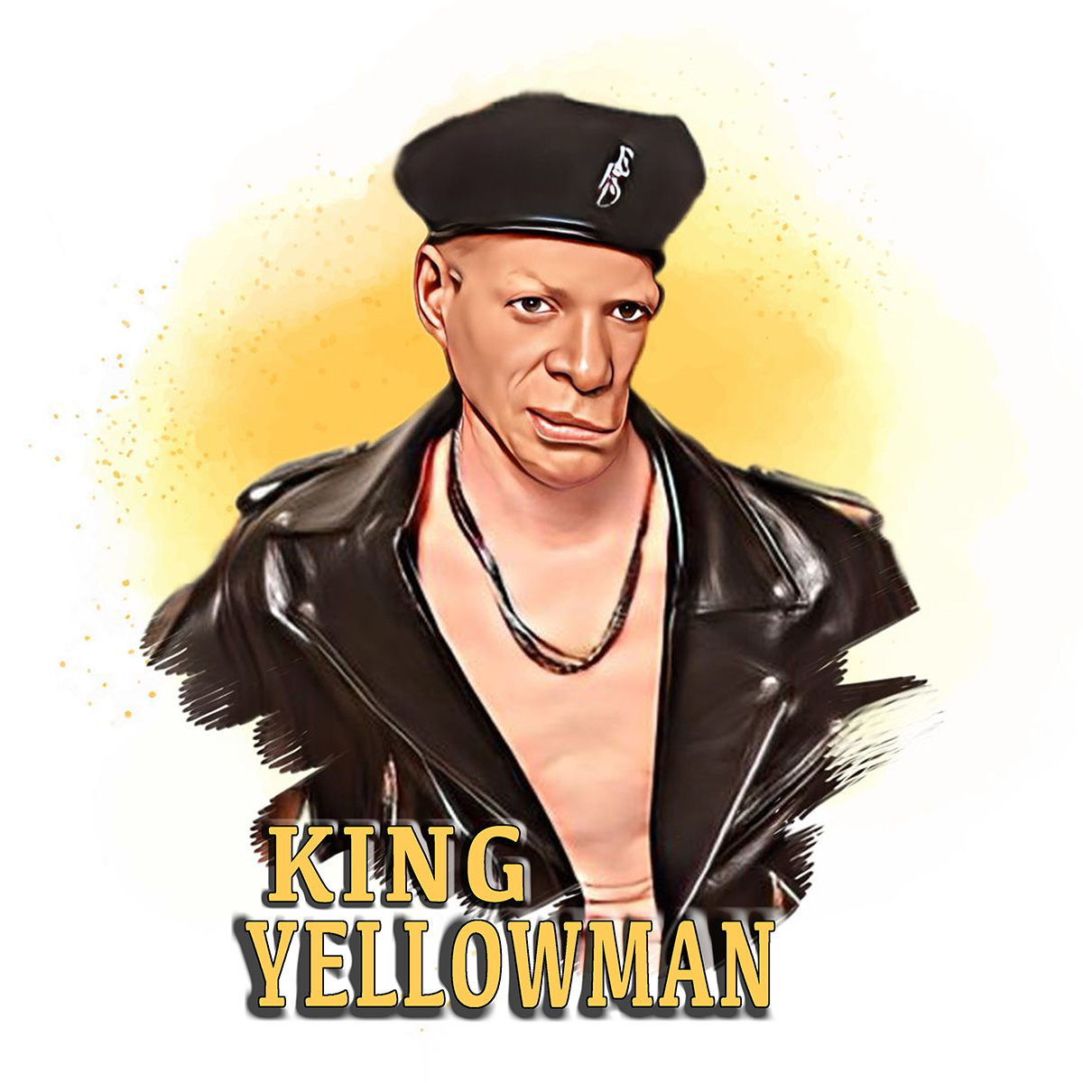 King Yellowman illustrated portrait